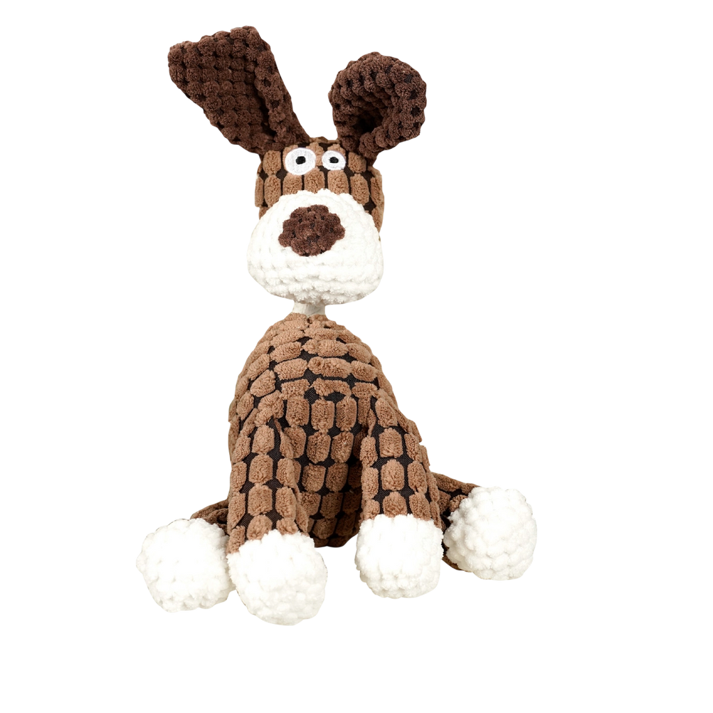 Durable Plush Rope Squeaky Interactive Dog Toy