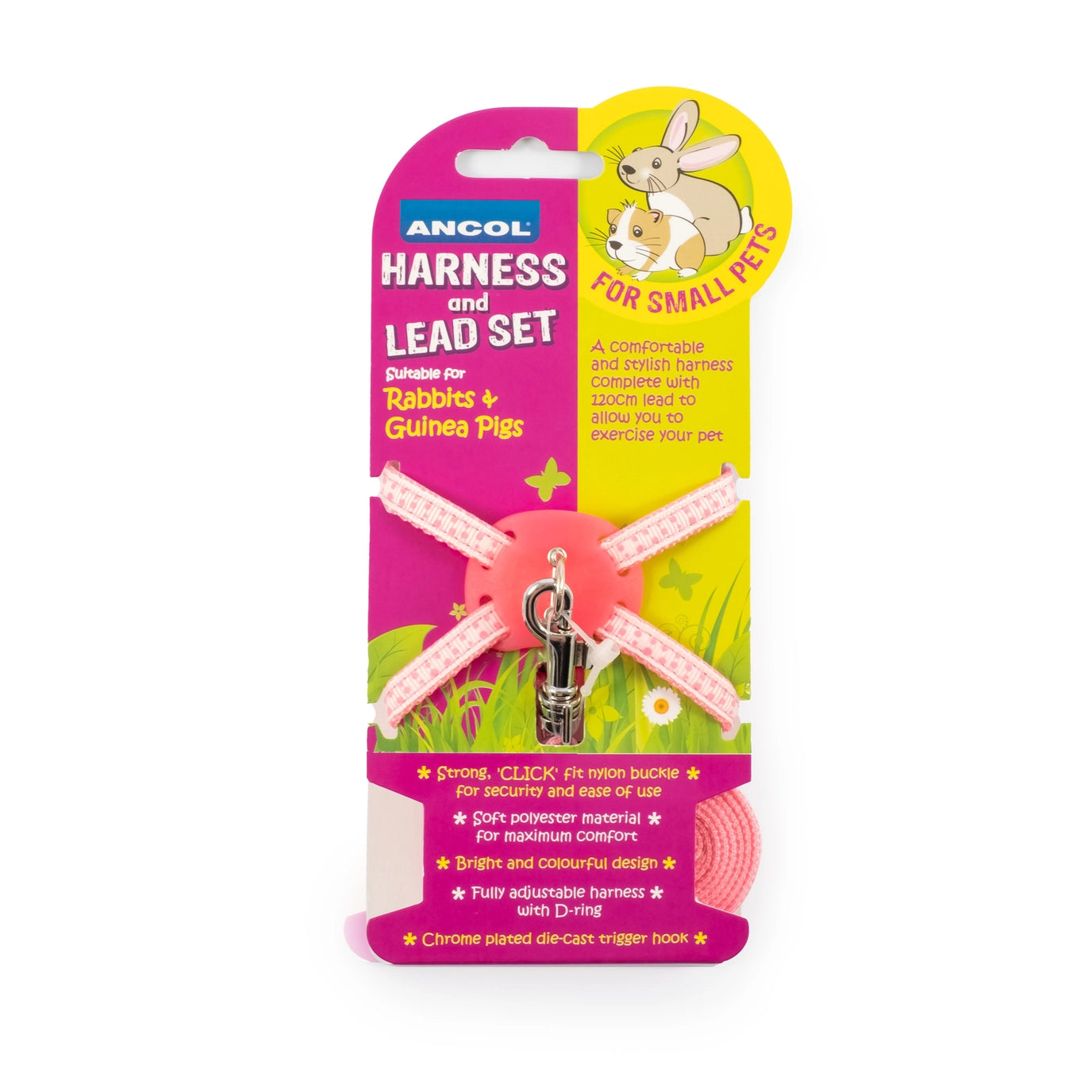 Rabbit & Guinea Pig Harness Lead Set