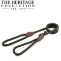 The Heritage Collection Rope Slip Lead with Halter