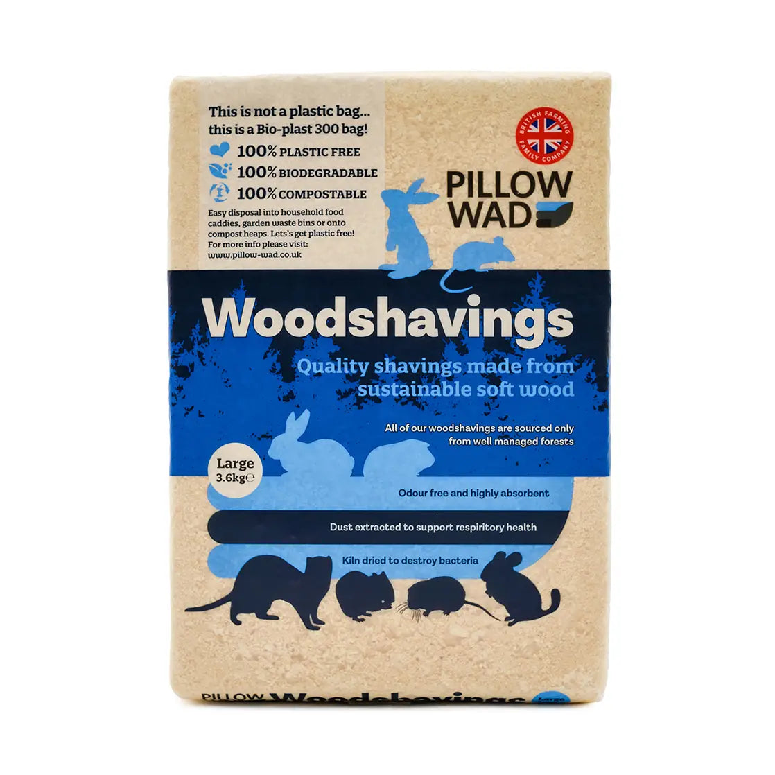 Large Bio Woodshavings